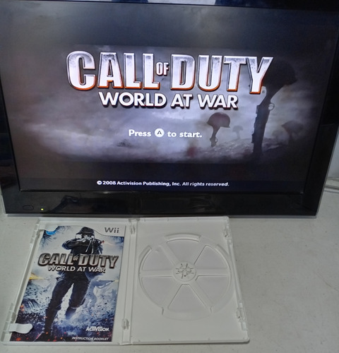 Call Of Duty: World At War Para Wii Original Formato Fisico (Usado)
