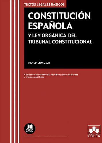 Constitución Española Y Ley Orgánica Del Tribunal Constituc