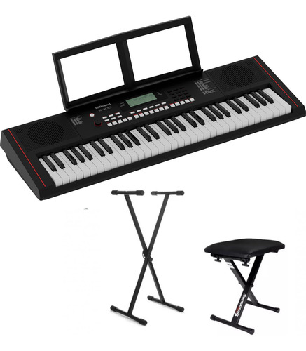 Roland E-x10 Teclado Digital 61 Teclas Con Base Banco