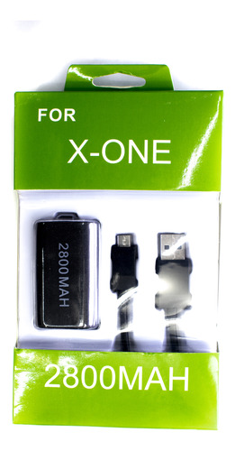 Kit Carga Y Juega Bateria + Cable 2.7 Mts Xbox One S