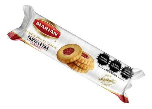 Galletas Marián Tartaletas Sabor Fresa 105 G