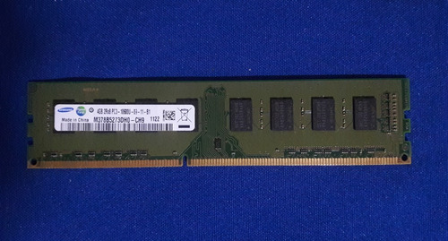 Memoria Samsung 4gb Ddr3 1333mhz Pc3-10600 (1x4gb)