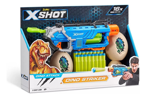 Pistola Lanza Dardo X-shot Dino Attack Dino Striker 7324