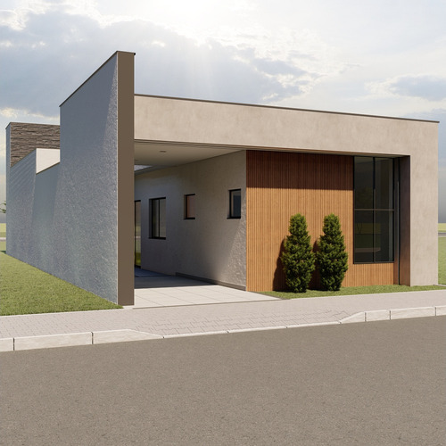 Projeto Pronto Casa Térrea Lote 8x20 Completo