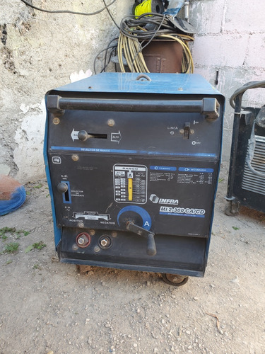 Maquina De Soldar Infra Mi2-300ca/cd Usada [220 440]