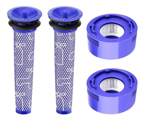 Paquete De 4 Filtros Para Dyson V7, V8 Animal Y V8 Absolute