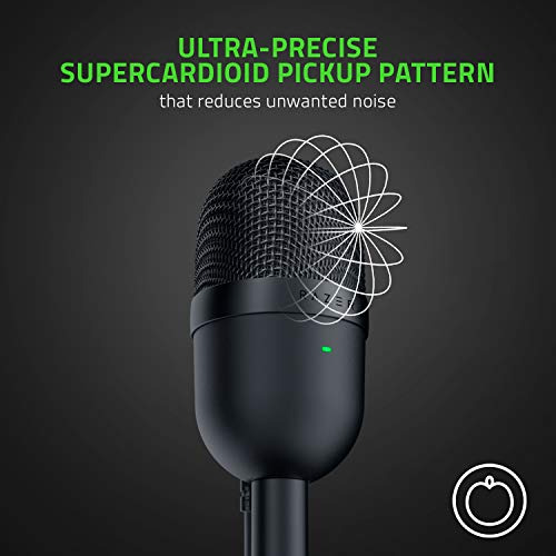 Micrófono Usb Razer Seiren Mini: Streaming Y Gaming En Pc -