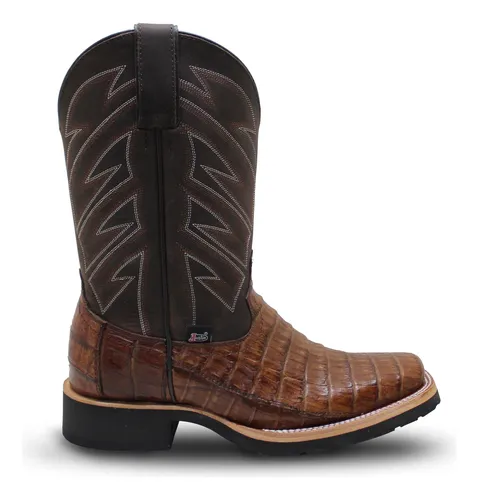 Botas Hombre Piel De Cocodrilo 015h