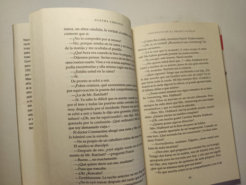 Libro Asesinato En El Orient Express Agatha Christie 174sc6 (Usado)