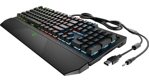 Teclado Mecanico Con Cable Para Juegos Hp Pavilion 800 Co...
