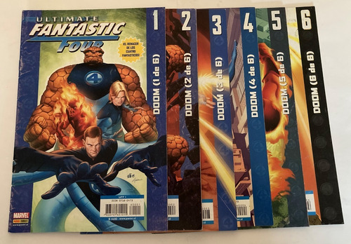 Comic Marvel: Ultimate Fantastic Four - Doom, 6tm Completa. 