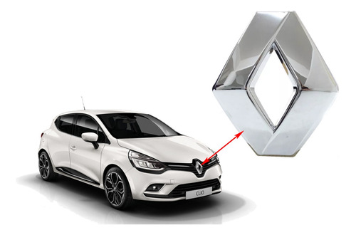 Logo Emblema Máscara Renault Clio 2017-2020