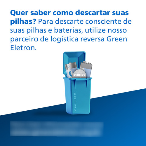 5 Baterias Moeda Cr2032 Pilhas 3v Philips Serve P/ Placa Mãe