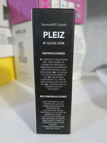 Pegamento Para Cristales Y Decoración En Uña Pleiz Glossover