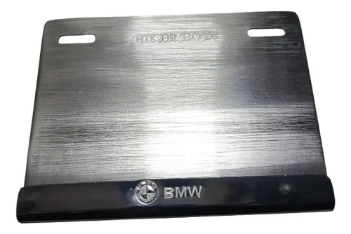 Porta Placa Metal Bmw