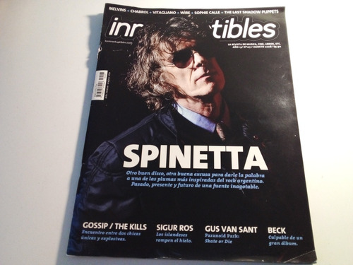 Revista Inrockuptibles - Spinetta Año 2008