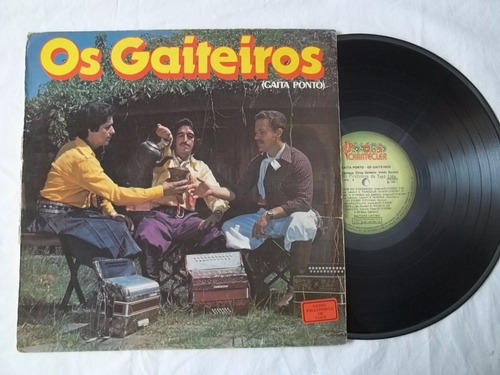 Lp Vinil - Os Gaiteiros - Gaita Ponto - Sertanejo