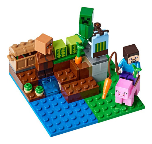 Bloques de construcción de Lego Minecraft