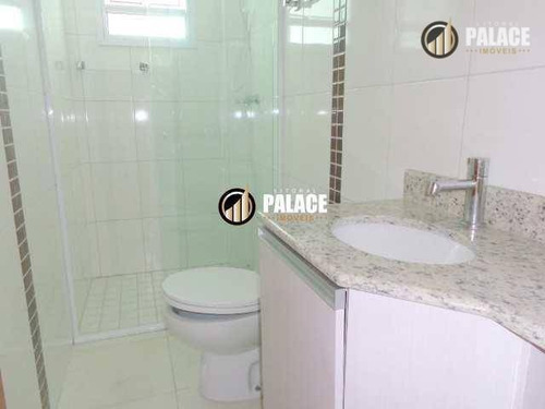 Apartamento Com 2 Dormitórios À Venda, 93 M² Por R$ 420.000,00 - Vila Guilhermina - Praia Grande/sp - Ap1565