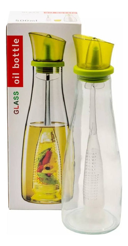 Botella Dosificador Para Aceite De Oliva Con Colador 500ml