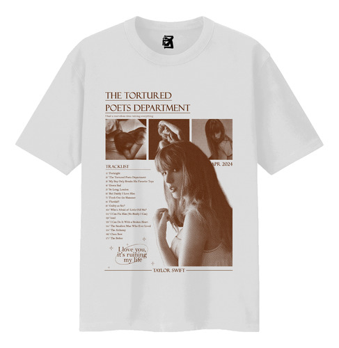 Remera Taylor Swift / The Tortured Poets Department