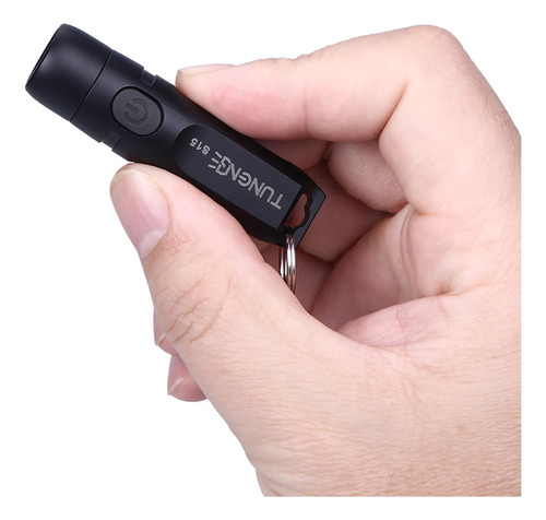 Linternas De Llavero Recargables Compactas Para Acampar Negro