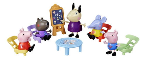 Set De Juego La Guardería De Peppa Pig, 5 Figuras, +3 Años