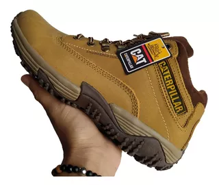 Botas Calzado Caterpillar Ing En Cuero Para Hombre