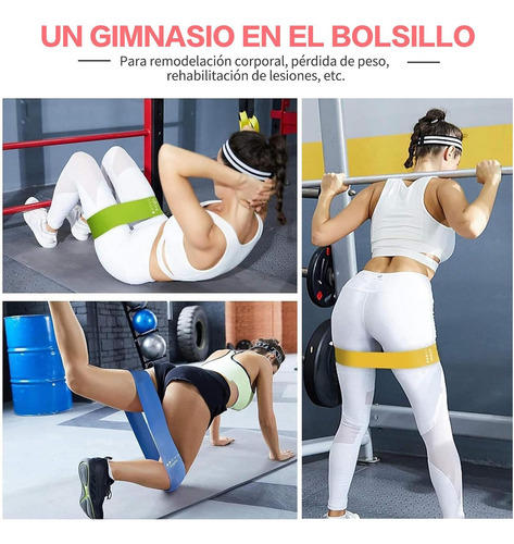 Para Bandas Para Ejercicio Yoga Elastic Resistance 5 Niveles