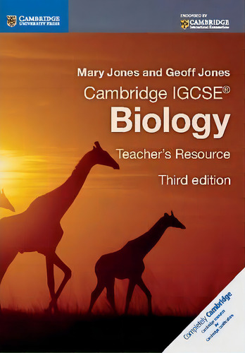 Cambridge Igcse (r) Biology Teacher's Resource Cd-rom, De Mary Jones. Editorial Cambridge University Press En Inglés, 2014