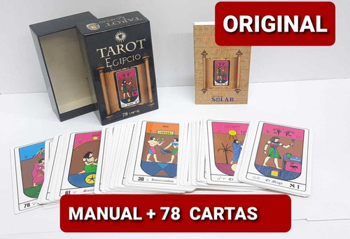 Tarot Egipcio - Manual Y 78 Cartas ( Nuevo Y Original)