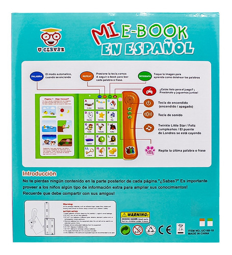 Mi Ebook En Español Interactivo Para Aprendizaje