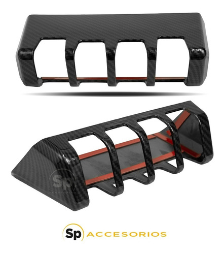Imagen 4 de 5 de Embellecedor Switch Panel Suzuki Jimny 2022 Fibra Carbono