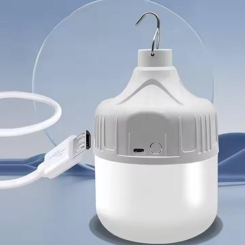 Luz Led Para Acampar Al Aire Libre, Luz De Emergencia Usb Qu