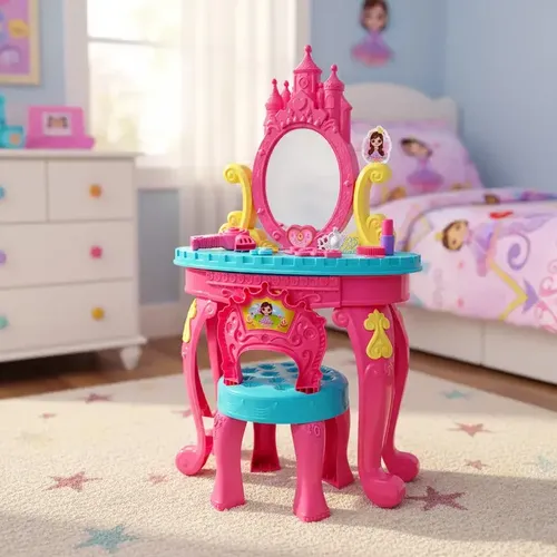 Penteadeira Infantil Princesa Salão De Beleza Promoção