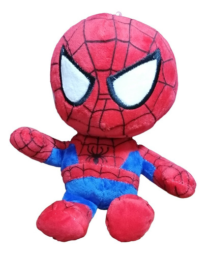 Peluche Super Heroes Spiderman Bebe 27cm De Altura