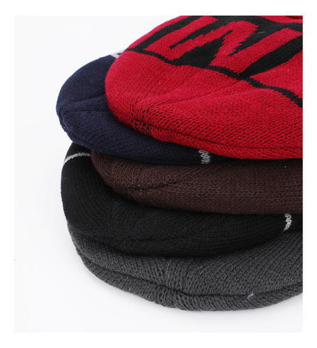 Gorro De Punto Cálido De Invierno Para Mujer + Bufanda 2ps