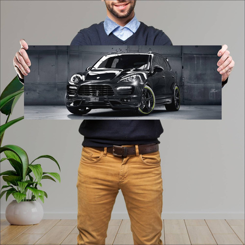 Cuadro 30x80cm Auto 2012 Porsche Cayenne S Diese 763