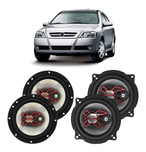 Alto Falante Gm Astra 2003 A 2012 Bravox 200w Rms 4 Portas