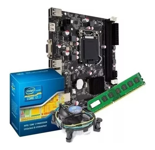 Kit Gamer I7 3770 3.9ghz + Placa B75 1155 + 2x 8gb 1600mhz