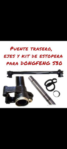 Instalación Puente Trasero Dongfeng S30 