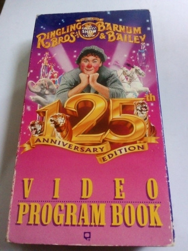 Ringling Bros. & Barnum & Bailey Vhs Video Program Book