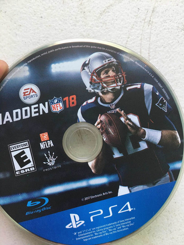 Madden Nfl 18 Ps4 Juego Físico (Usado)
