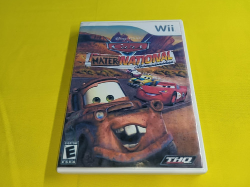 Cars Mater National Championship  Wii *portada Custom*