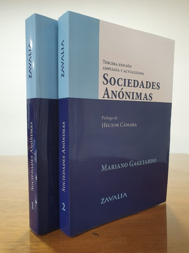 Sociedades Anonimas. 2 Tomos - Gagliardo, Mariano