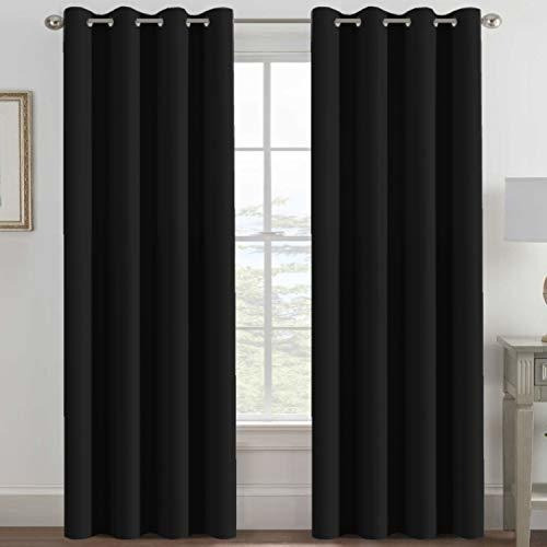 100% Blackout Curtains For Bedroom Thermal Insulated Light B