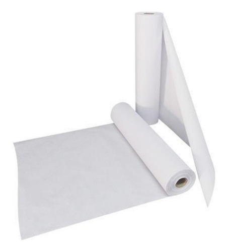 Imagem 8 de 8 de Papel Lençol 100% Branco Descartável P/ Maca 50x50 C/ 06 Un