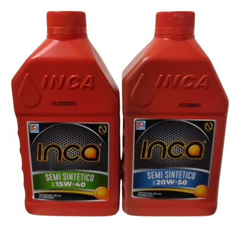 Aceite Inca 15w40 Y 2050 Semisintético