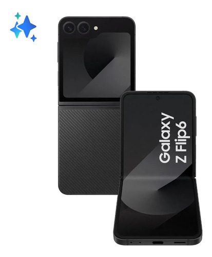 Samsung Galaxy Z Flip6 5G 256GB Preto 12GB RAM