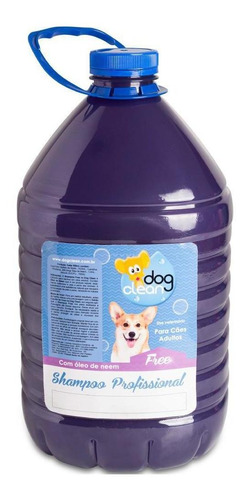 Shampoo Profissional Free Repente Pulgas 5l Dog Clean